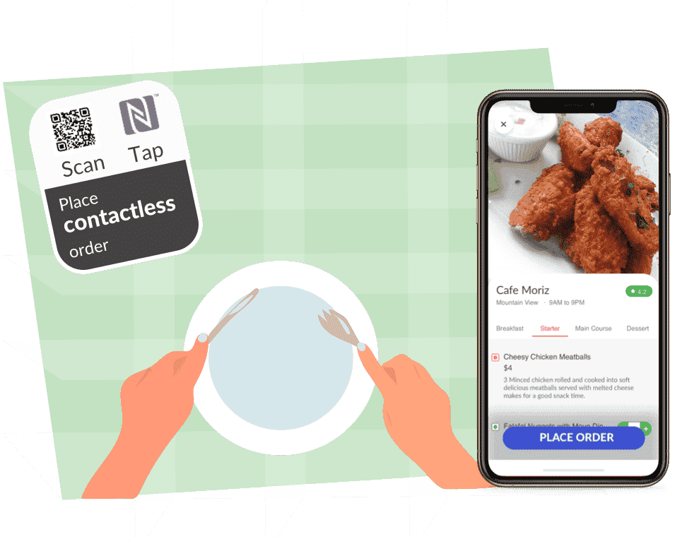 Enable Contactless ordering